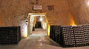 Cellar of veuve clicquot