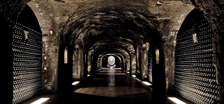 Dom Perignon Cellar