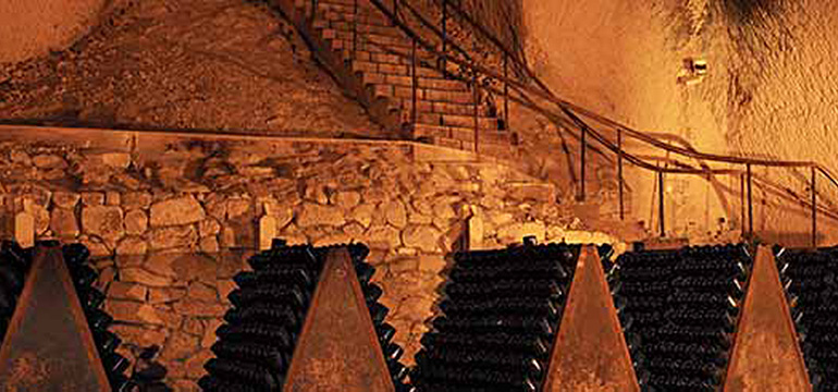 The Ruinart Cellar